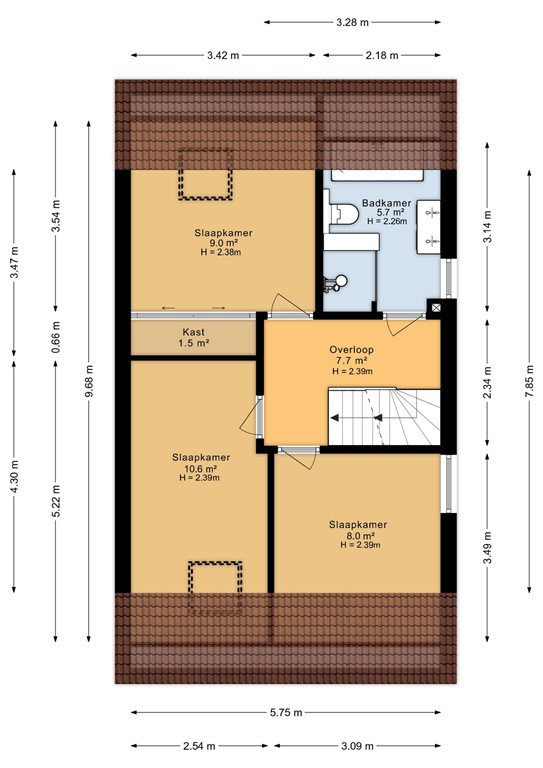 mediumsize floorplan